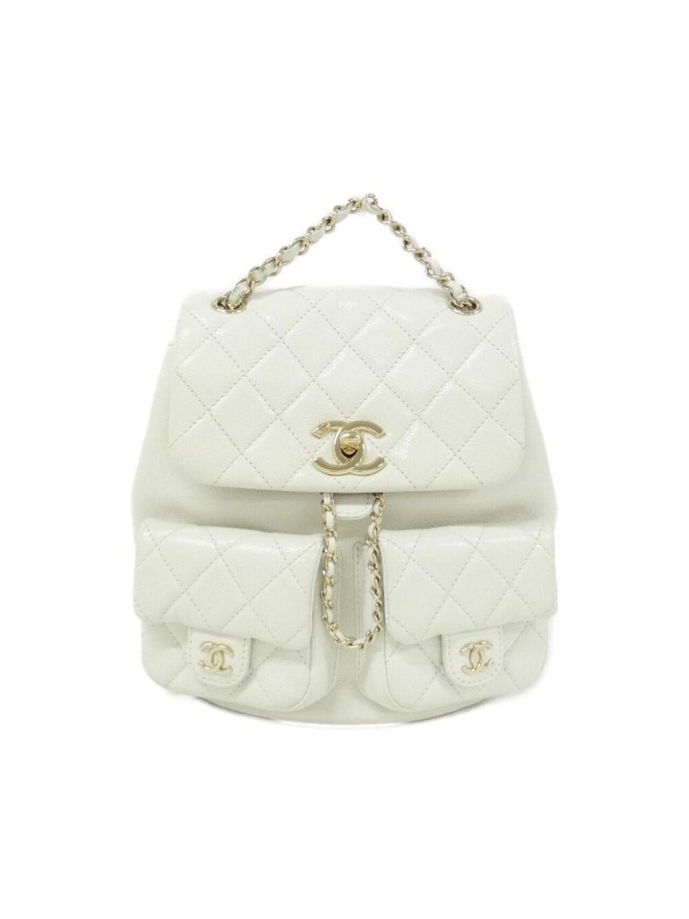 Chanel Backpack White